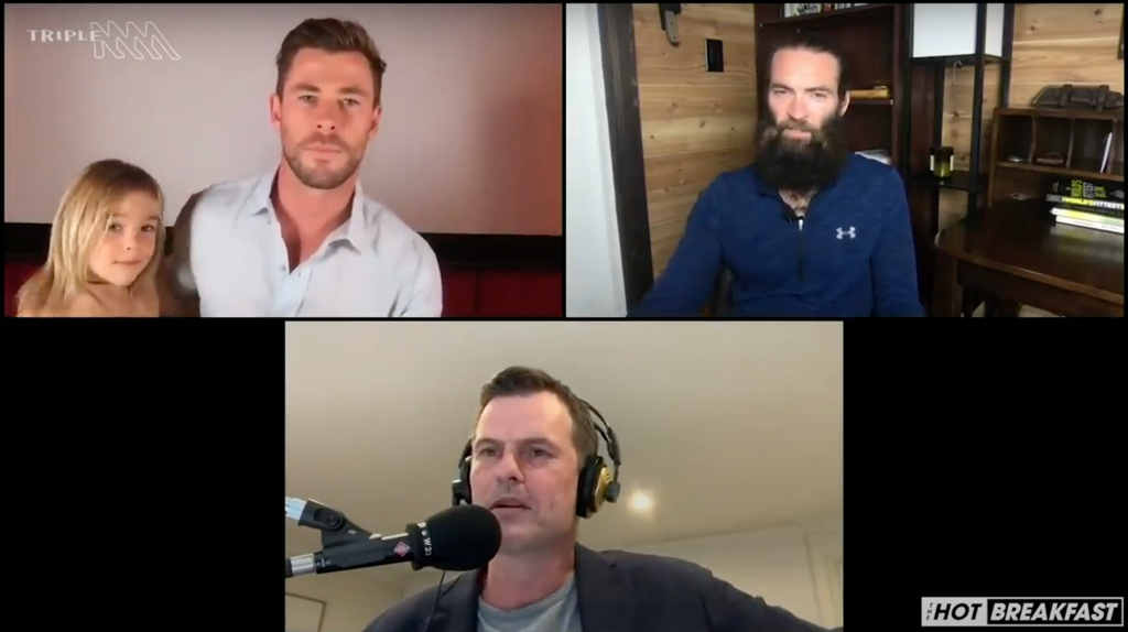 Chris Hemsworth, Triple M’s Hot Breakfast